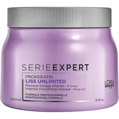 L'Oreal Serie Expert Liss Unlimited Mask 500 ml