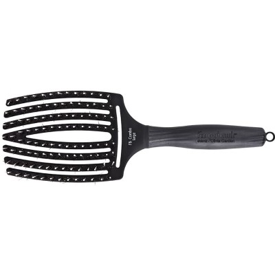 Ionen-Haarbürste Olivia Garden Fingerbrush Combo groß, 8-reihig, zum Föhnen