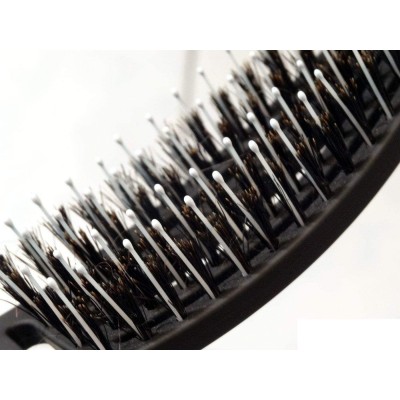Ionen-Haarbürste Olivia Garden Fingerbrush Combo groß, 8-reihig, zum Föhnen