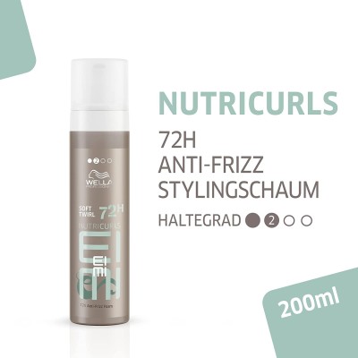 Wella EIMI Nutricurls Soft Twirl Anti-frizz Foam 200 ml