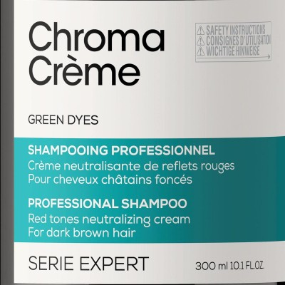 L'Oreal New Serie Expert Chroma Creme Green Dyes Shampoo 300 ml