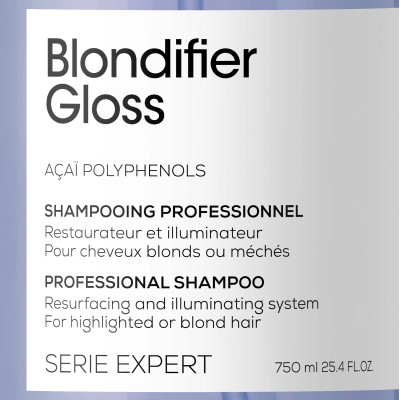 L'Oreal New Serie Expert Blondifier Gloss Shampoo 750 ml