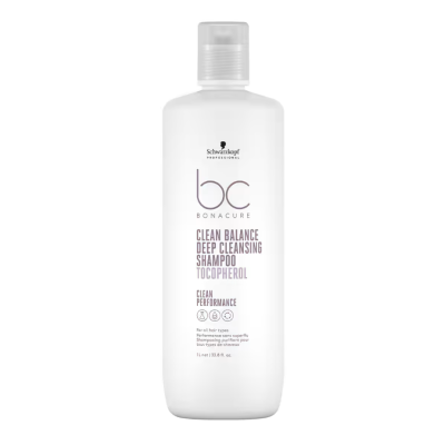 Schwarzkopf Bonacure Clean Balance Deep Cleansing Shampoo 1 Lt