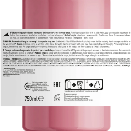 L'Oreal New Serie Expert Pro Longer Shampoo 750 ml