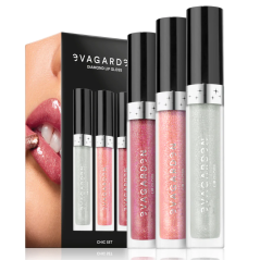 Evagarden Diamond Lip Gloss Chic Set