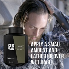 Sebastian Seb Man The Boss Thickening Shampoo 250 ml