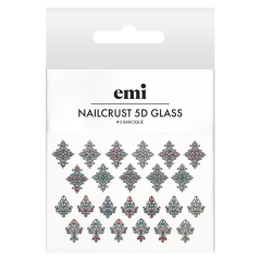 E.Mi Nailcrust 5D Glass No.3 Baroque