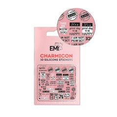 E.MiLac Charmicon 3D Sticker No.144 Be Nice
