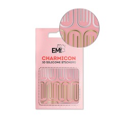 E.MiLac Charmicon 3D Sticker No.147 Bent Lines