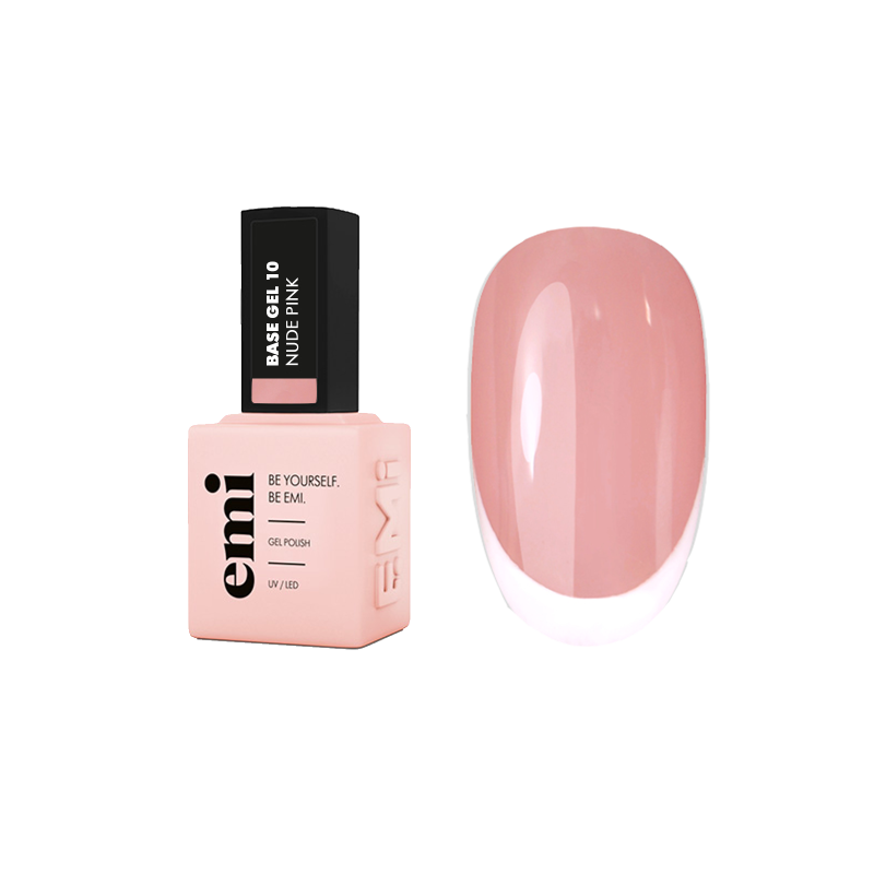 E.MiLac Base Gel Camouflage Nude Pink 10 9 ml