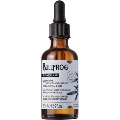 Bullfrog Botanical Lab Oliocento Huile légère anti-stress Barbe, Cheveux et Visage 50 ml