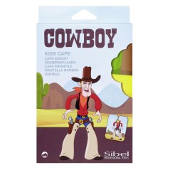 Cape coupe cow-boy Sibel pour enfants