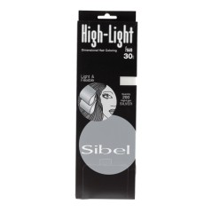 Sibel High Light Schaumstoff Silber 30x9,5 cm