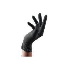 Sibel Latex Handschuhe Größe S Schwarz 100 Stk.