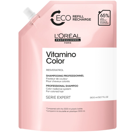 L'Oreal New Serie Expert Vitamino Color Shampoo 1500 ml Refil