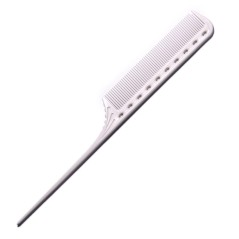 Y.S. Park Tail Comb YS-101 Blanc