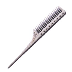 Y.S. Park Tail Comb YS-150 Blanc