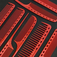 Y.S. Park Tail Comb YS-102 Rosso