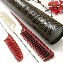 Y.S. Park Tail Comb YS-103 Rosso