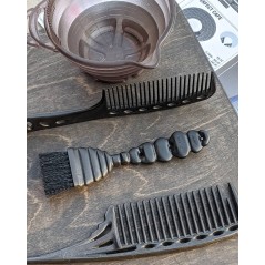 Y.S. Park Shampoo and Tint Comb YS-603 Noir