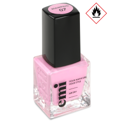 E.Mi Ultra Strong Nail Polish for Stamping 07 Rose 9 ml