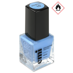 E.Mi Ultra Strong Nail Polish for Stamping 10 Bleu clair 9 ml