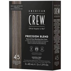 American Crew Precision Blend 4-5 Medium Natural Brown 3 x 40 ml