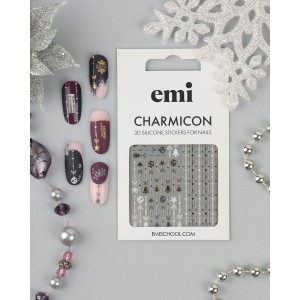 E.Mi Charmicon 3D Stickers 226 New Year Decor