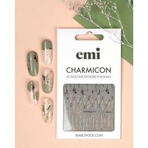 E.MI Charmicon 3D Stickers 231 Flowers and Phrases