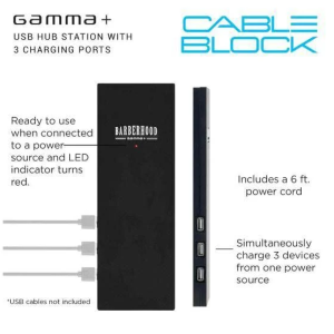 Gamma Piu' Station Cable Block
