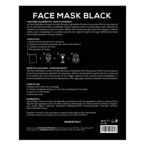 Rigenera Face Mask Black Pack 5x18ml