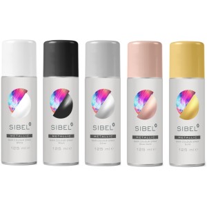 Sibel Colour Haarspray Metallic Rosa 125 ml