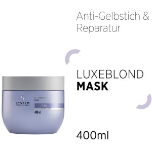 Wella System Professional LB3 Luxeblond Mask 400ml