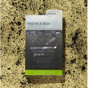 Voesh Pedi In A Box Deluxe 4 Step Charcoal