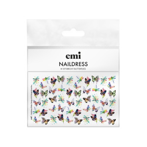 E.Mi Naildress Bright Butterflies 109