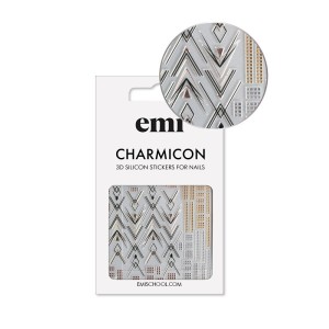 E.Mi Charmicon 3D Silicone Stickers Graceful Geometry 194