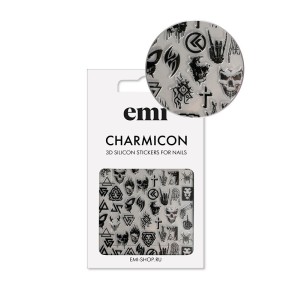 E.Mi Charmicon 3D Silicone Stickers Gothic 182