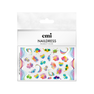 E.Mi Naildress Slider Design Bright Colors 86