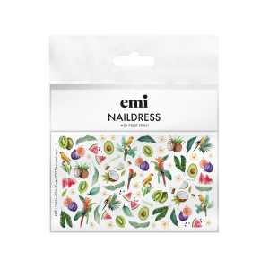 E.Mi Naildress Slider Design Fruit Print 89