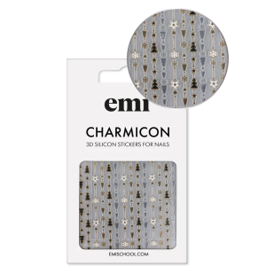 E.Mi Charmicon 3D Silicone Stickers Garland 200